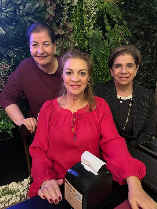 Nagila Nabhan, Bárbara Daher e Márcia Bounassar