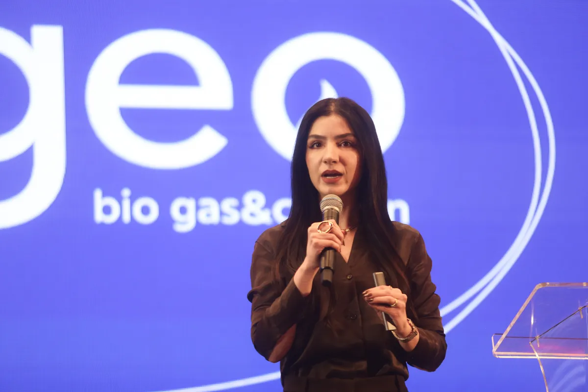 Isabela Bolonhesi, coordenadora de Meio Ambiente, ESG e Sustentabilidade da Geo Biogas & Carbon