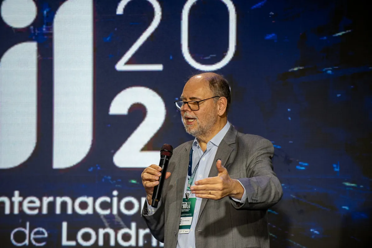 O secretário de Inovação e Inteligência Artificial do Paraná,  Alex Canziani