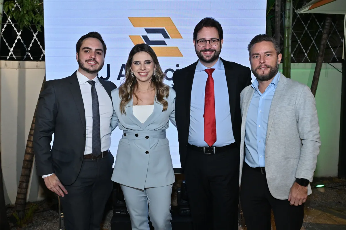 Felipe Gomes, Maria Fernanda Rabello, Sérgio Neme e Jonathan Darden