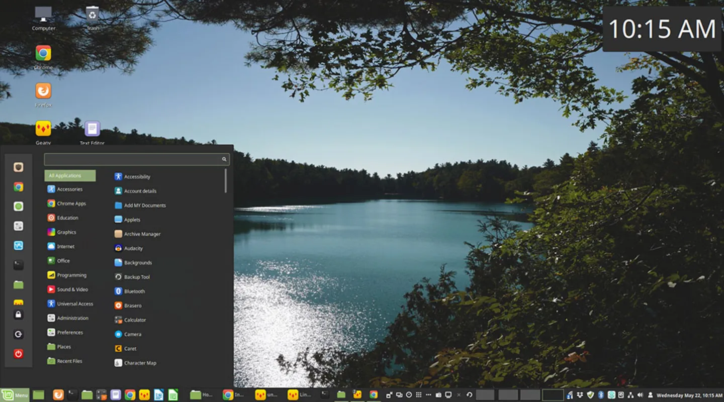 Linux, MInt Cinnamon, um dos mais amigáveis para usuários de Windows