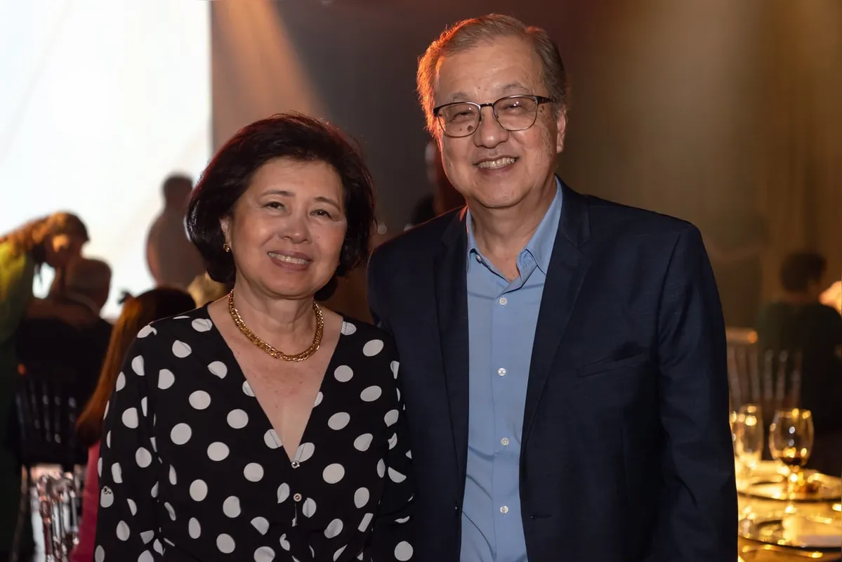Helenice e George Hiraiwa