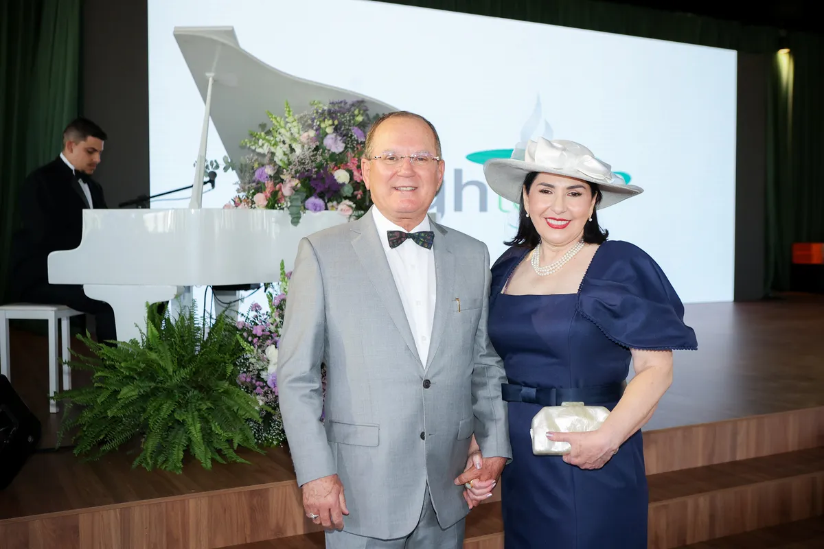 O casal Eleazar Ferreira e Marinez Ferreira