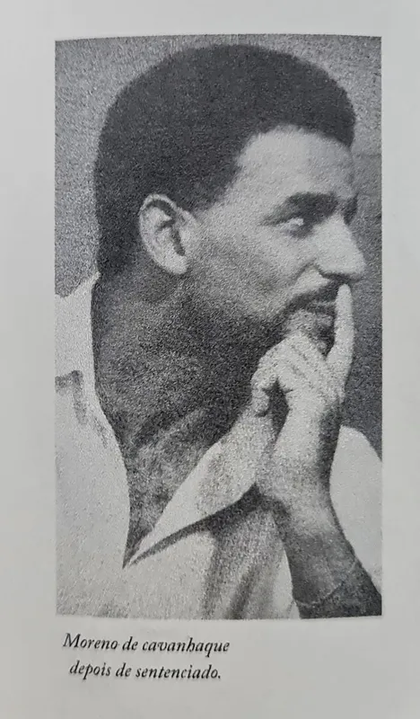 Moreno, líder do bando que assaltou o Banestado, já na cadeia, posando como galã