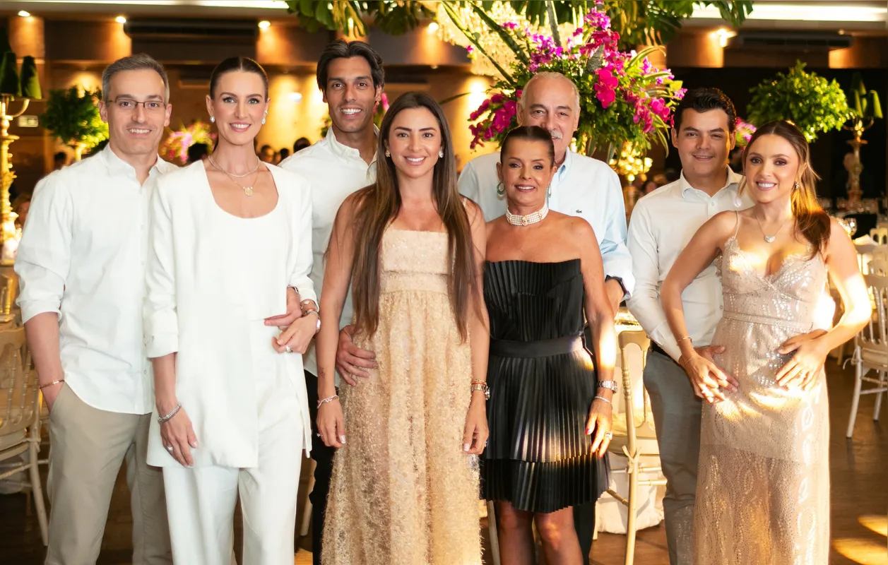 Rita e Carlos Alberto Feio Ribeiro reuniram a família inteira no Jantar do Pró-vida