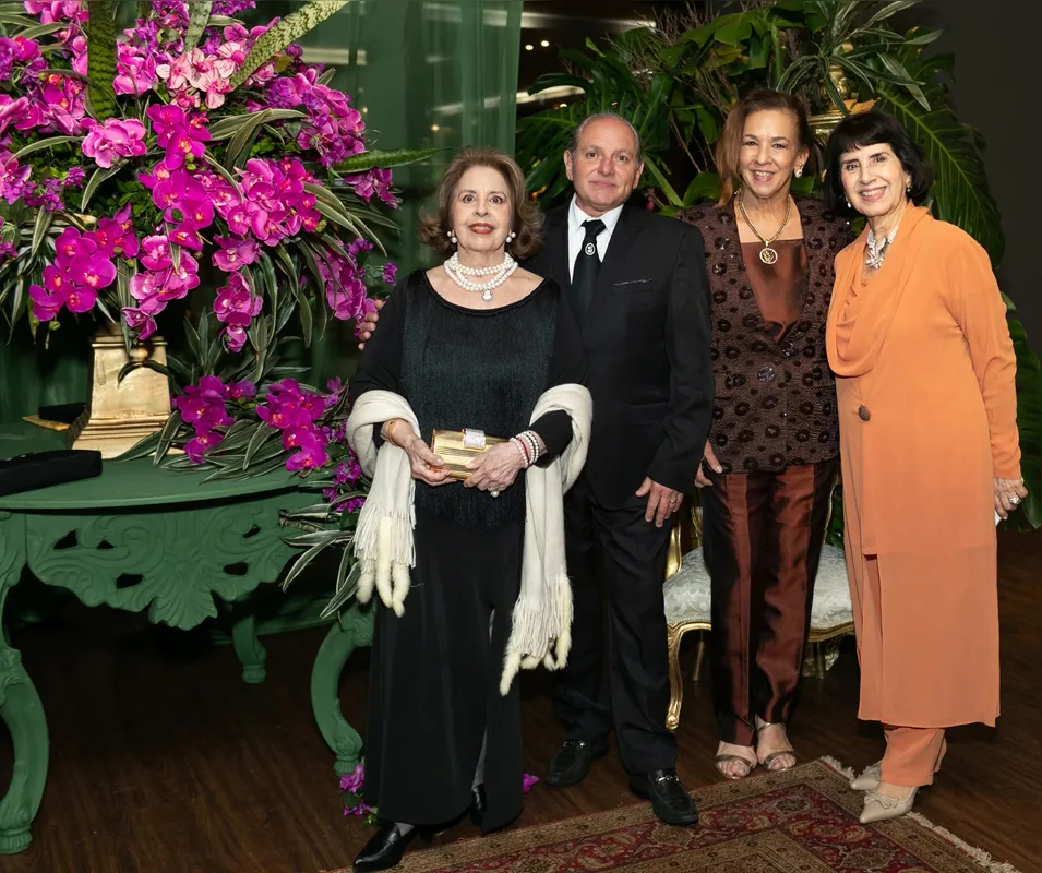 Liliane Haikal, Sergio Figueiredo e Andrea Libos e Leila Giglio