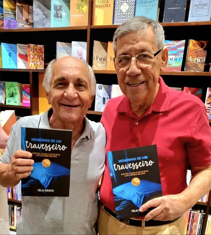 O estimado médico Aparecido Pavan e Luiz de Paula Rocha