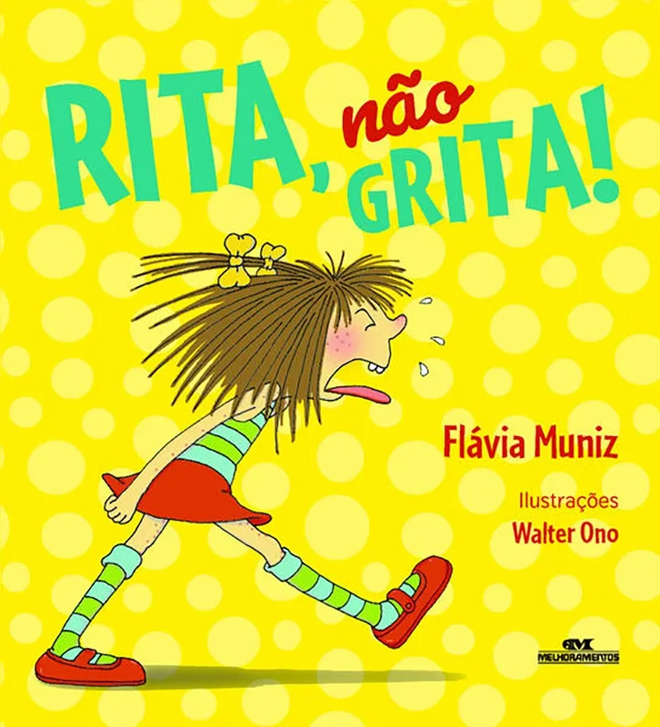 Imagem ilustrativa da imagem Livro infantil traz Rita, a menina que grita