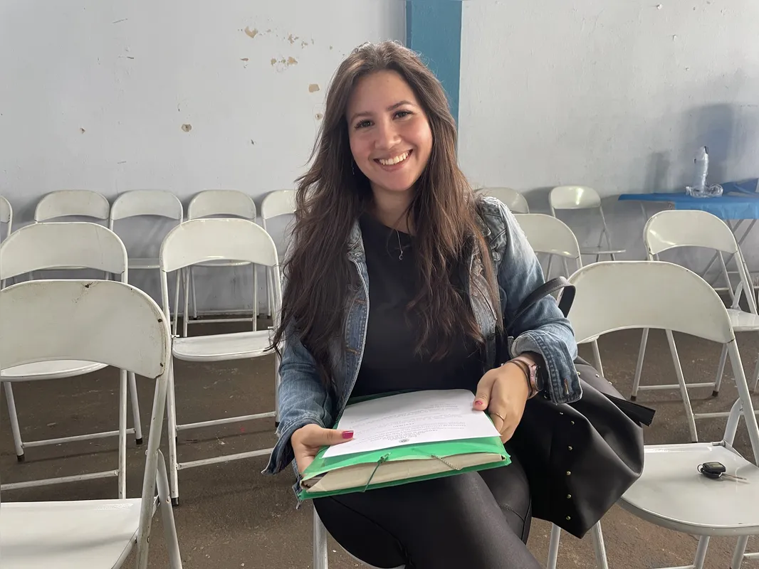 Ana Clara da Silva de Oliveira comemora o "cantinho próprio"