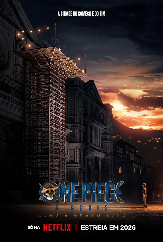 A netflix acaba de divulgar o cartaz da segunda temporada de One Piece