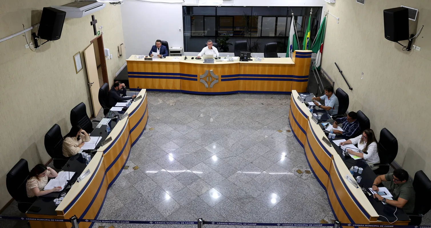 Imagem ilustrativa da imagem Orçamento de Cambé para 2026 é aprovado pela Câmara de Vereadores
