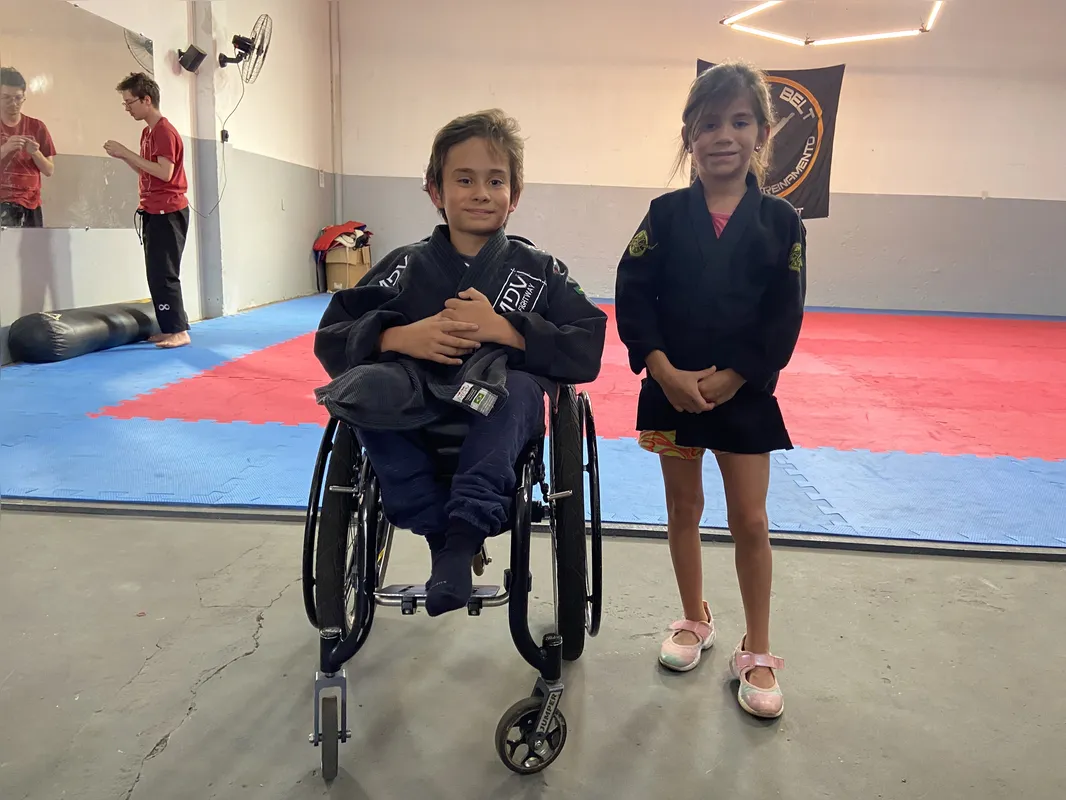 Os irmãos Pedro e Maria Flor Guedes são de Guarapuava, mas os pais pretendem voltar a Londrina para que os filhos retomem a relação com o esporte