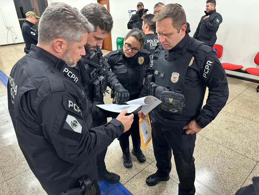 Imagem ilustrativa da imagem Polícia do Paraná cumpre 90 mandados em quatro  estados