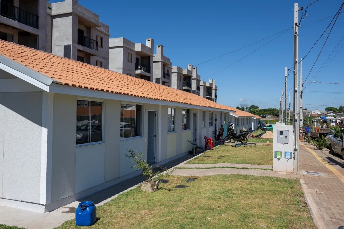 Imagem ilustrativa da imagem Primeiras casas do projeto Moradias são entregues em Foz