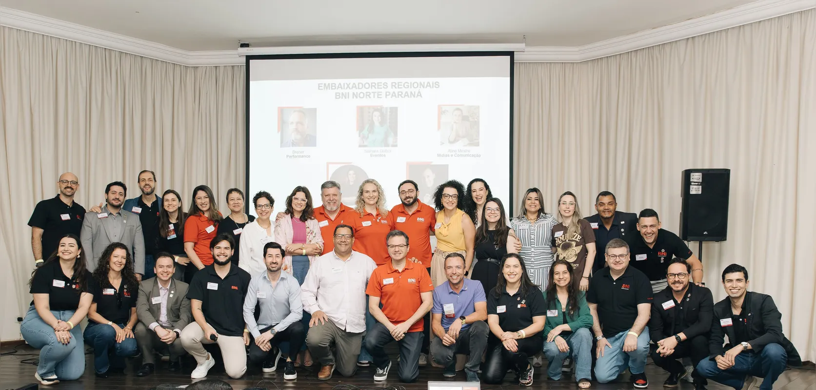 Diretores executivos, consultores e embaixadores do BNINPR