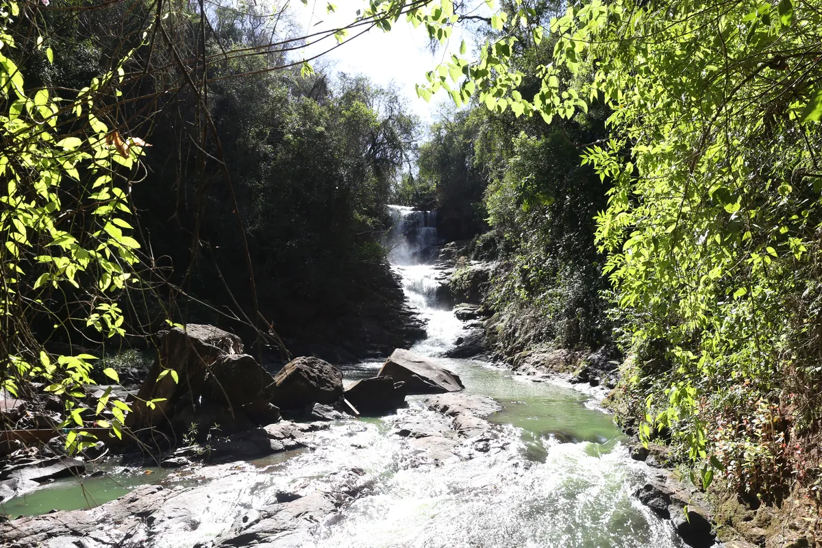 Cachoeira do Beija-flor - Parque Arthur Thomas