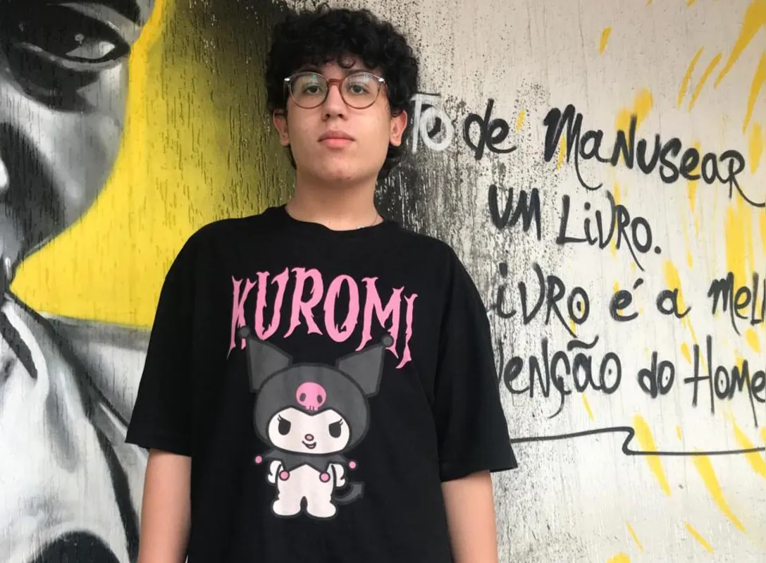 Lorenzo Silveira, 15 anos, é treineiro e resolveu primeiro as questões que não tomam muito tempo