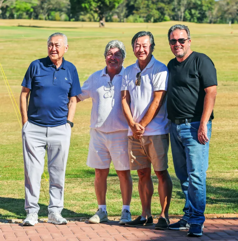 Luiz Carlos Miguita, Benedito Graça, Milton Ogawa e Fabio P. Marin