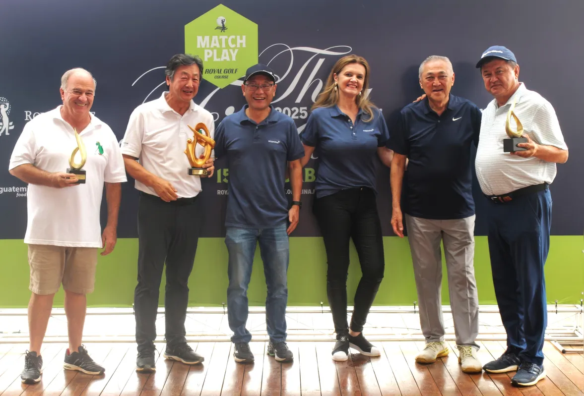 Luiz Gardiano (3ºlugar cat.até 14), Milton Ogawa (1ºlugar cat.até 14), Wilson Hirata, Denise Baccarin, Luís Carlos Dr. Miguita e Carlos Fujiwara (2ºlugar cat.até 14).
