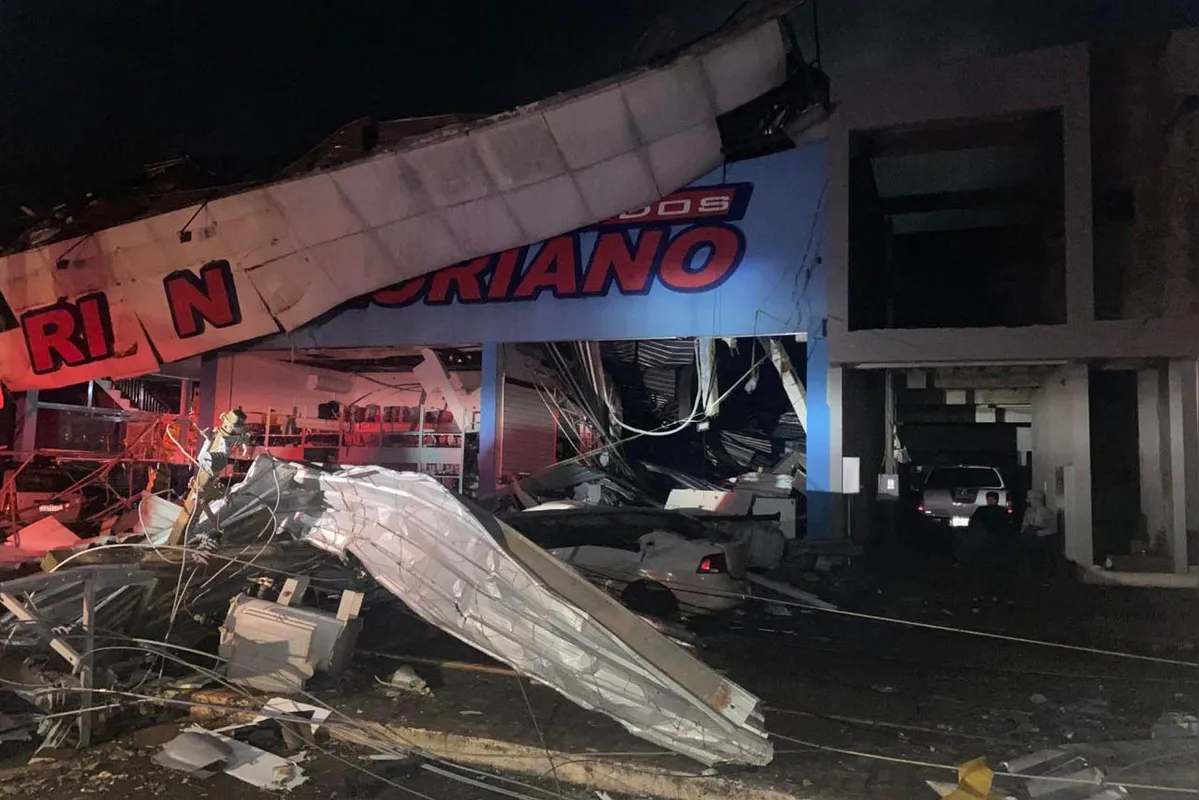 Imagem ilustrativa da imagem Tornado causa destruição em Rio Bonito do Iguaçu