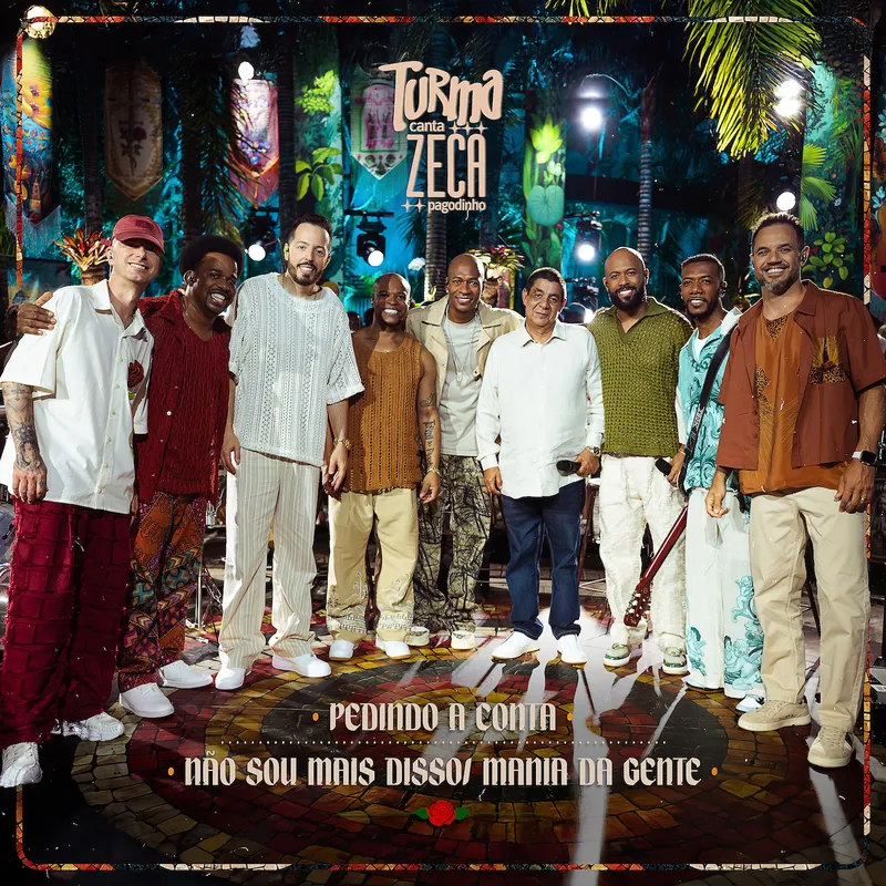 Turma do Pagode homenageia Zeca Pagodinho em novo álbum e apresenta em primeira mão "Pedindo a Conta", uma música inédita