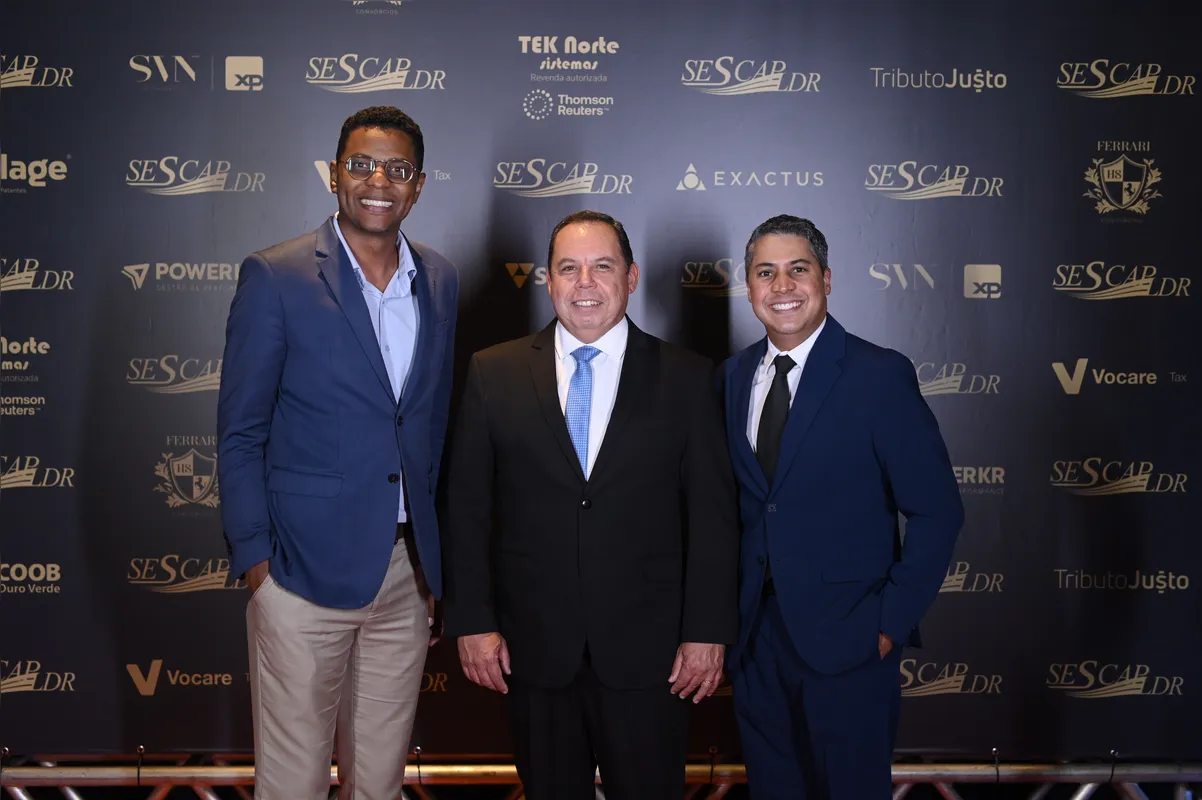 O vice-prefeito de Londrina, Júnior Santos Rosa, e o presidente da Codel, Paulo Henrique Ferreira