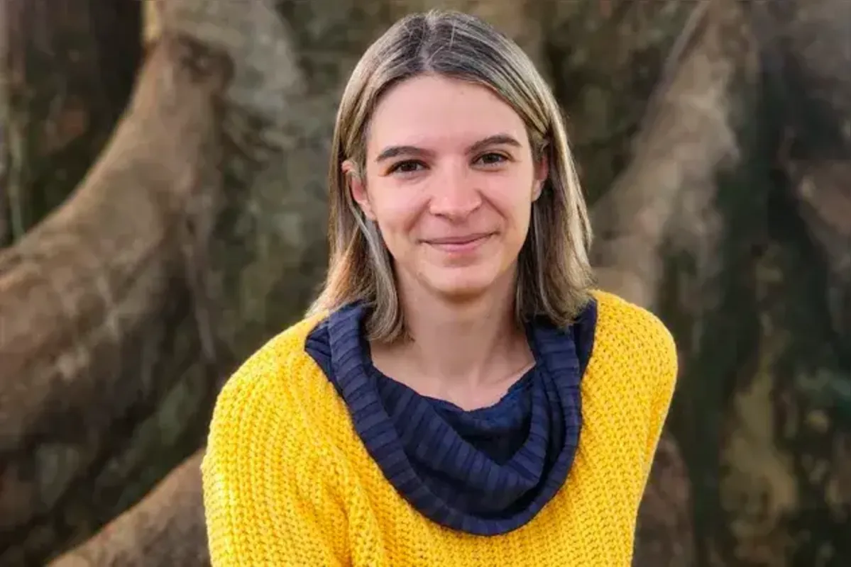 A oficina sobre bens imaterias é ministrada por Pamela Godoi