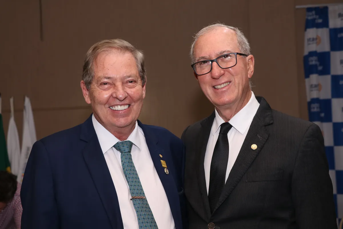 Armando Meneghel Paiva com Dirceu Contarele