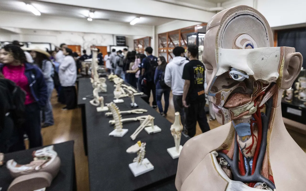 Alunos de 100 municípios participam da Feira de Profissões da UEL. O campus vira vitrine de carreiras para milhares de jovens