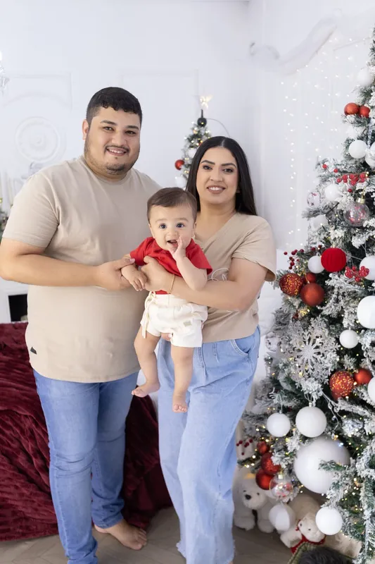 Samuel, filho de Hariadine e Vinicius, nasceu no dia 28 de março de 2025: presente confiado por Deus