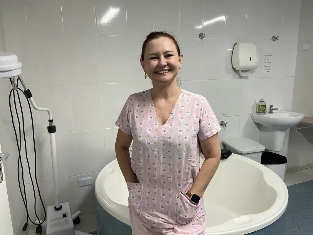 Maria José Magalhães é enfermeira na Maternidade Municipal há 10 anos e viu nomes "estrangeirados" darem lugar a denominações mais simples