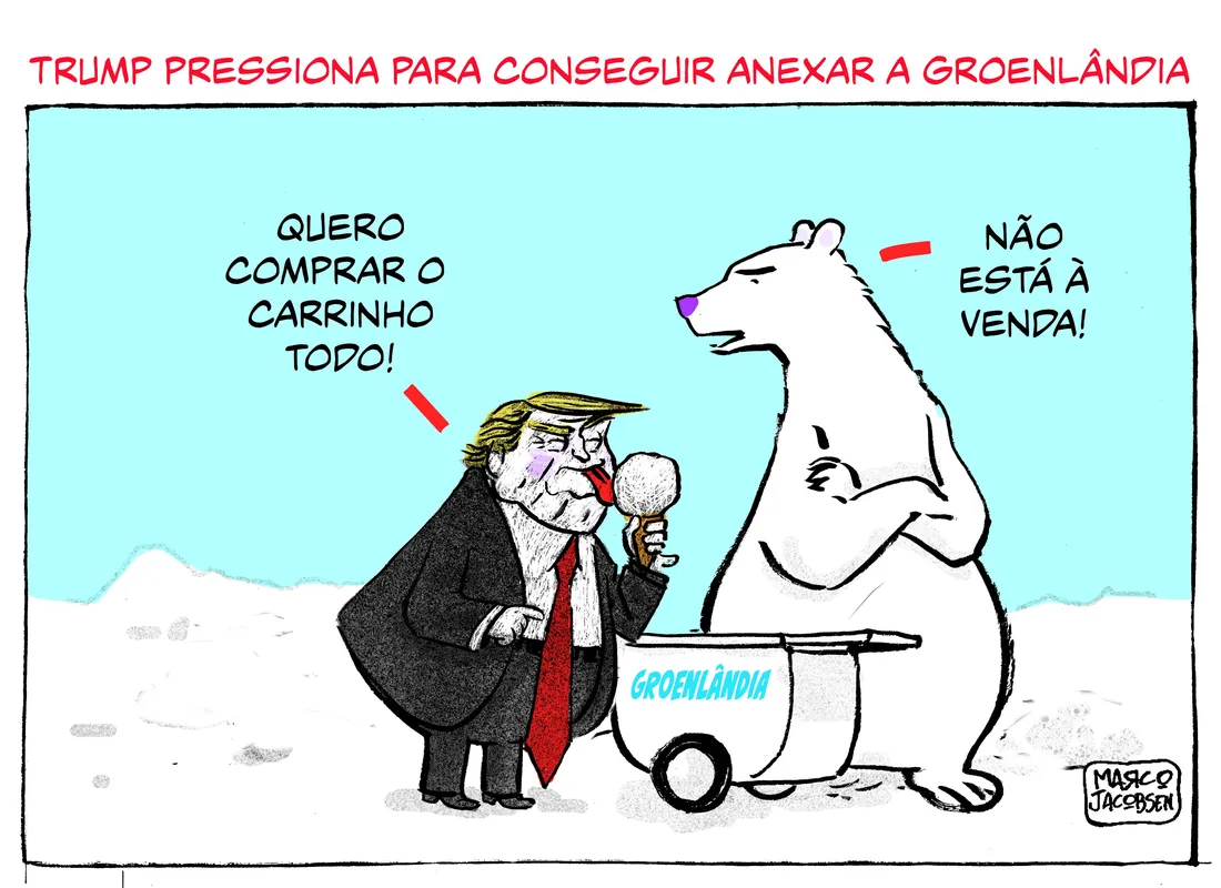 Imagem ilustrativa da imagem Charge 20/01/2026