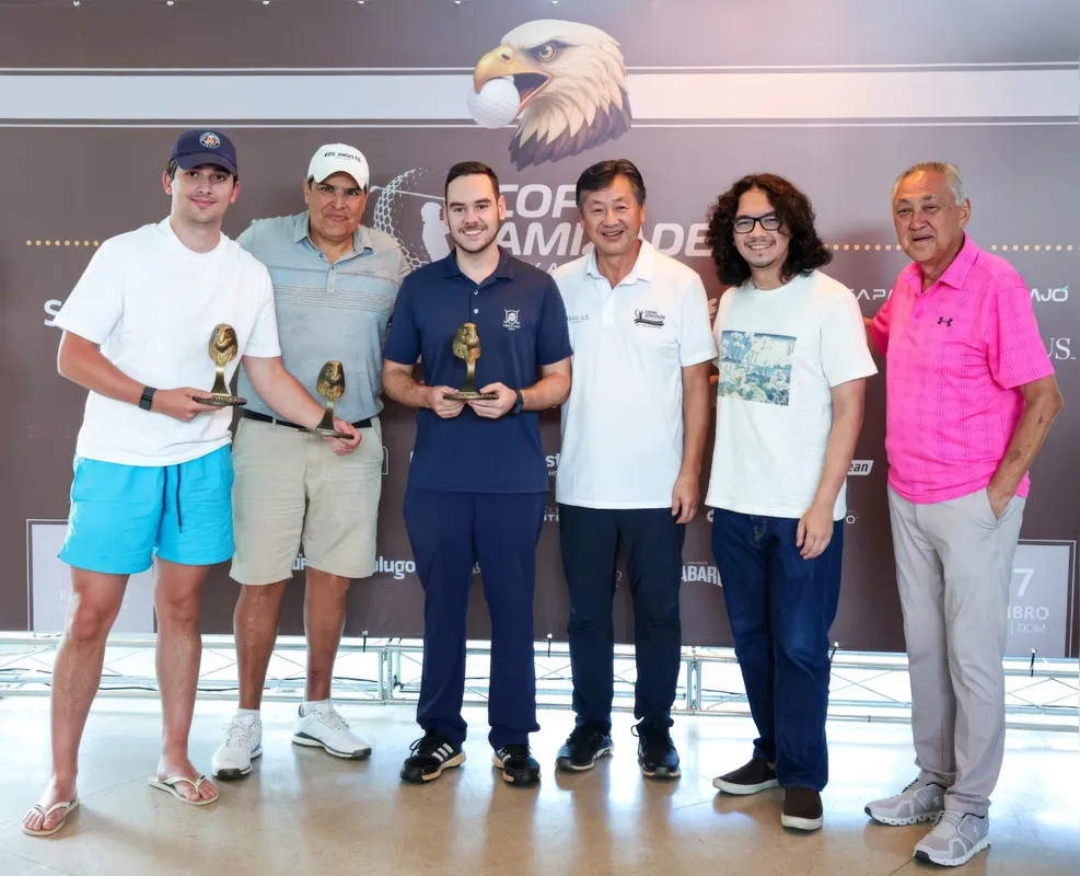Lucas Bombassaro, Cesário Rocha Jr., Pedro Grassano, Milton Ogawa, Leonardo Miguita e Dr. Miguita