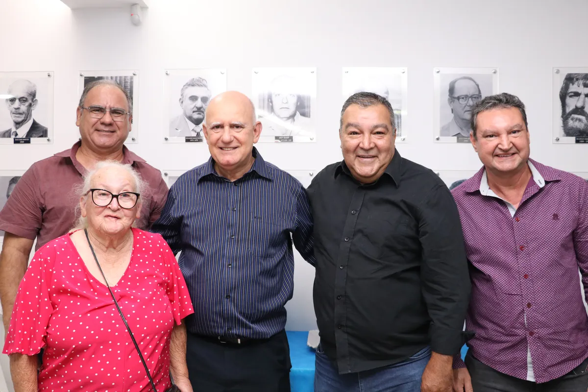 Marcos Marques, Doutor Scalassara, Neto Santos, João Marcelino e Maria Silva