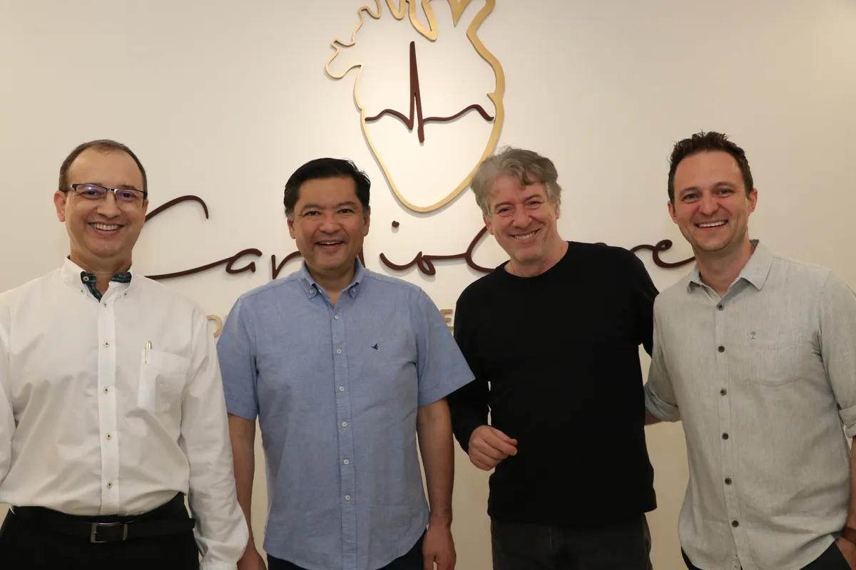 Dr.Clesio de Oliveira Netto , Dr. Edmilson Yano Ishii, Dr. Douglas dos Santos Grion e Dr Bruno Grion de Oliveira