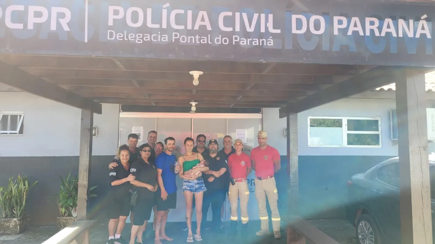Imagem ilustrativa da imagem Policial salva bebê engasgado em Pontal do Paraná