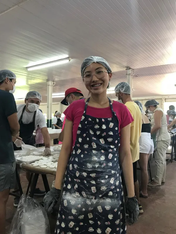 Julia Emy Sassaki Suono, 16 anos: "Todos sabem que é um trabalho voluntário e com comprometimento"