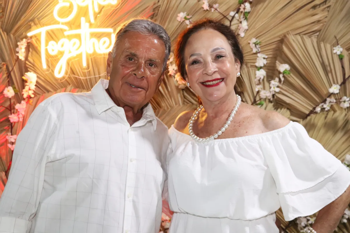 Hamil Adum Filho e a  esposa Silvana