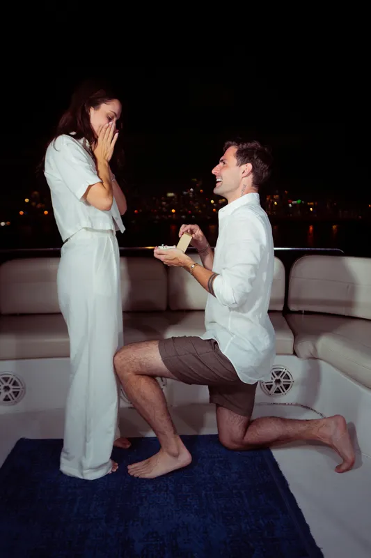 A modelo Bruna Zanet e o influenciador digital Pedro Rezende