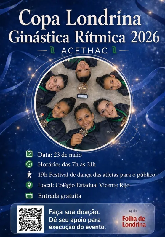 Imagem ilustrativa da imagem Acethac alia esporte, disciplina e inclusão na formação de atletas em Londrina