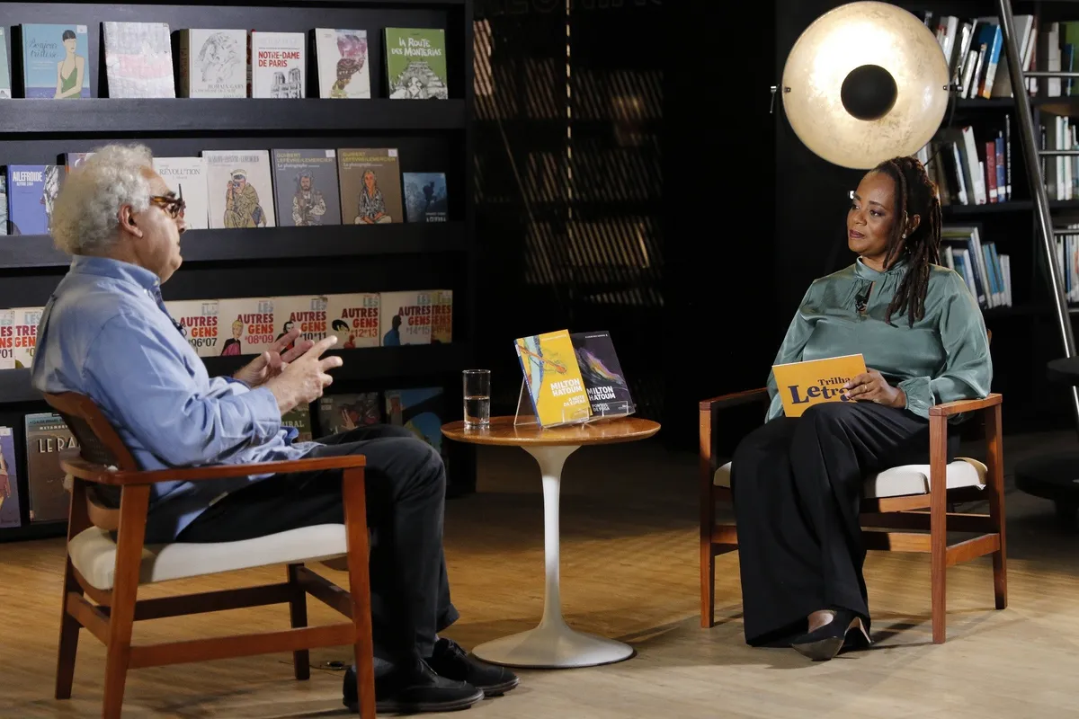 Milton Hatoum entrevistado por Eliana Alvez Cruz no programa Trilha das Letras