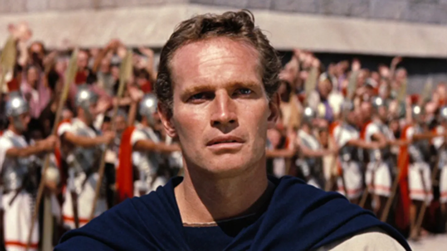 Charlton Heston interpreta Ben-Hur: filme foi ganhador de 11 Oscars, feito só superado 40 anos depois