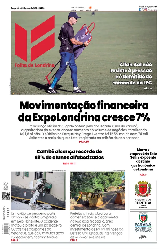 Imagem ilustrativa da imagem Capa 05/05/2026