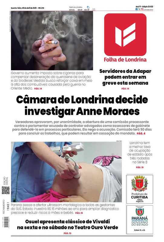 Imagem ilustrativa da imagem Capa 08/04/2026