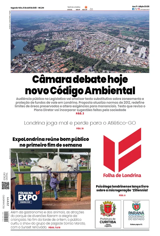 Imagem ilustrativa da imagem Capa 13/04/2026