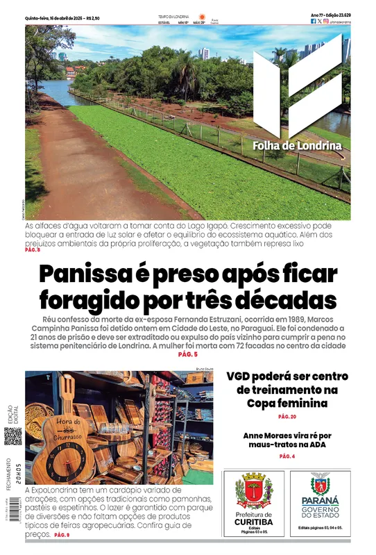 Imagem ilustrativa da imagem Capa 16/04/2026