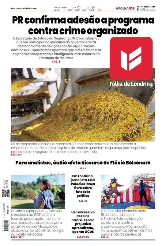 Imagem ilustrativa da imagem Capa 16/05/2026
Capa 16/05/2026