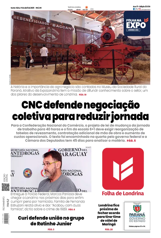 Imagem ilustrativa da imagem Capa 17/04/2026