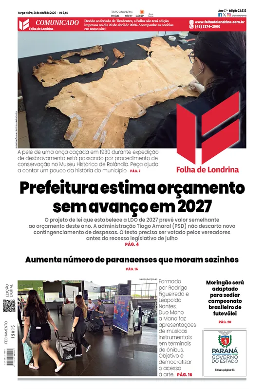 Imagem ilustrativa da imagem Capa 21/04/2026