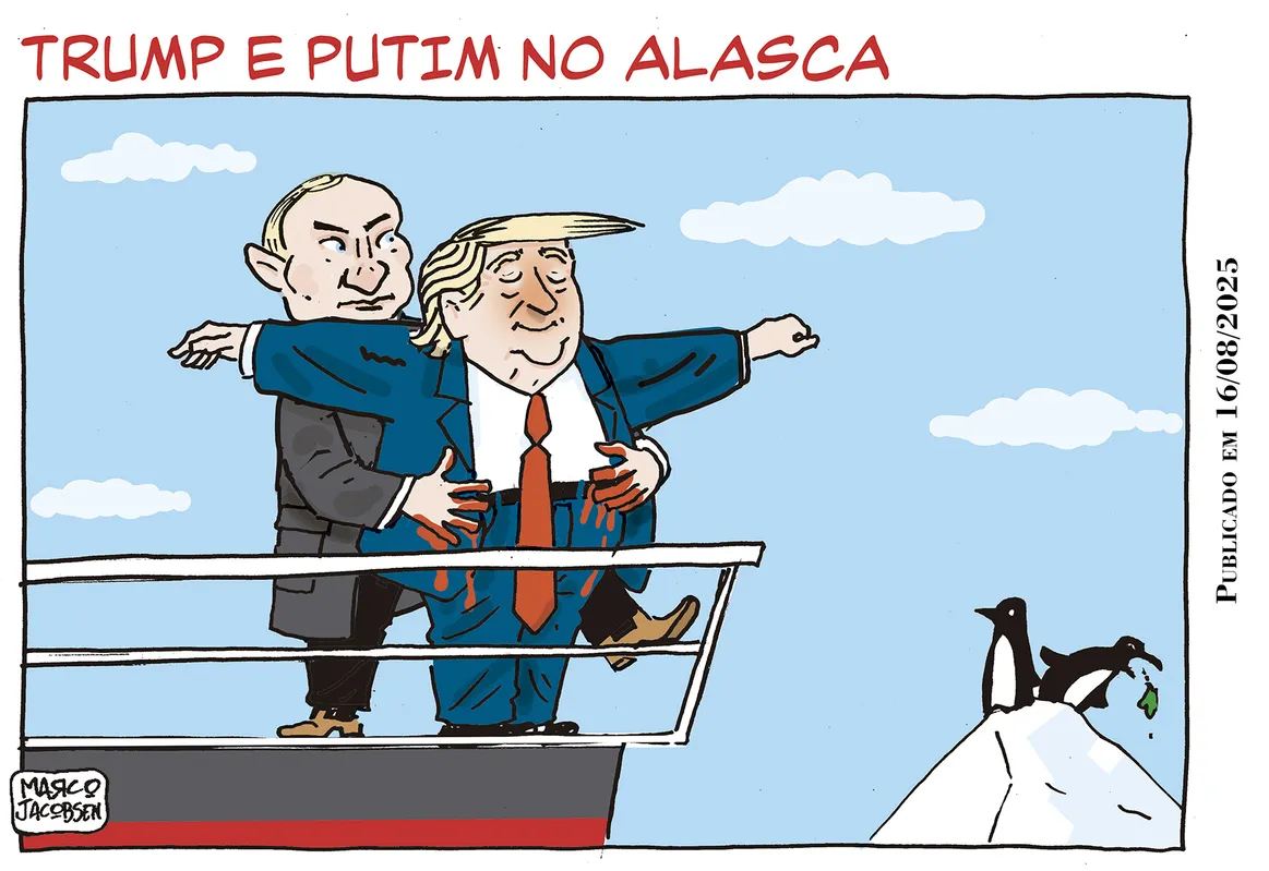 Imagem ilustrativa da imagem Charge 23/02/2026